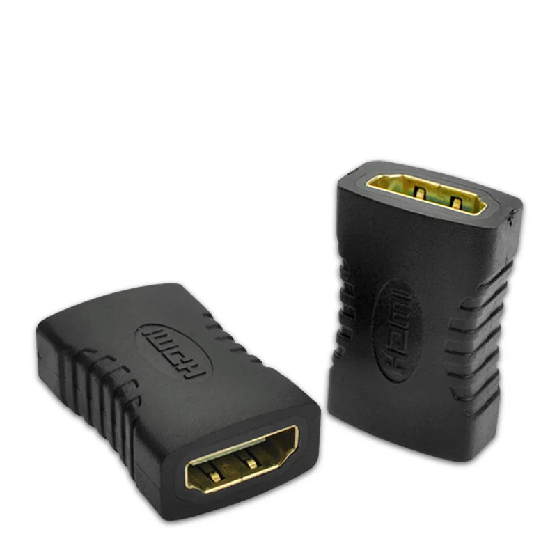 Высокое качество черный HDMI Женский к Разъем удлинитель Кабель