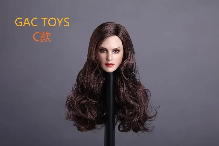 GACTOYS GC005 1/6 Европейская Женская красивая леди голова Лепка для 12 дюймов
