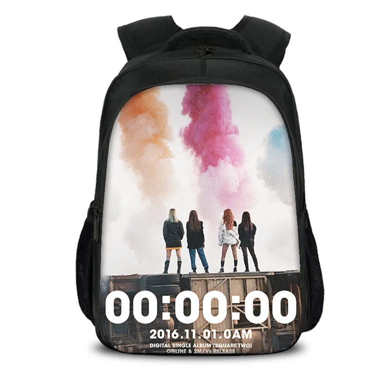 Style 11 15,7 дюйма Blackpink черный, розовый в Корейском стиле для мальчиков и девочек школьная сумка Книга Сумка Рюкзак Дети Студенты Mochila назад к школьный подарок - Цвет: Style 11