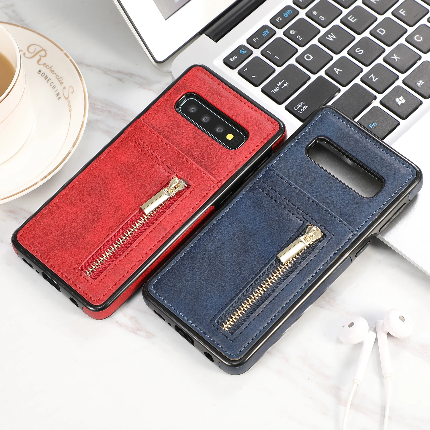 Чехол из искусственной кожи для Samsung S9 S8 S10 Plus S10e чехол Роскошный кошелек карта ТПУ