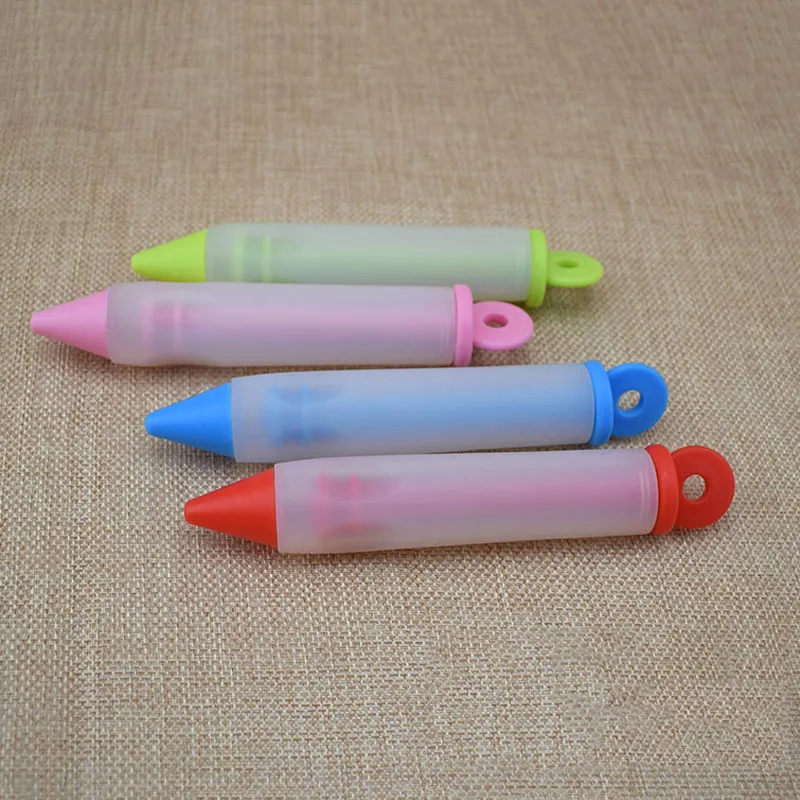 1 Набор силиконовых Еда Письма украшения ручка шоколадный торт пресс форм Fondant