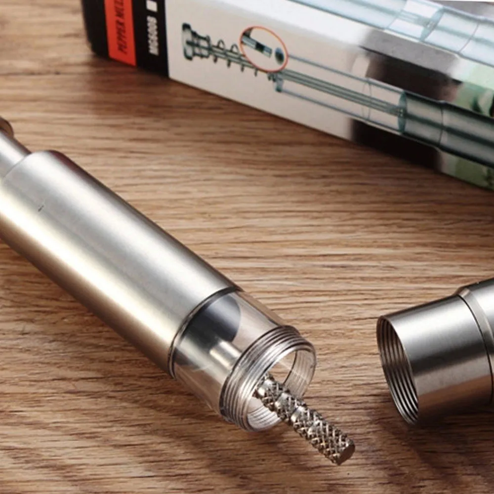 1 шт. нержавеющая сталь кукуруза горчица большой палец нажимная соль перец