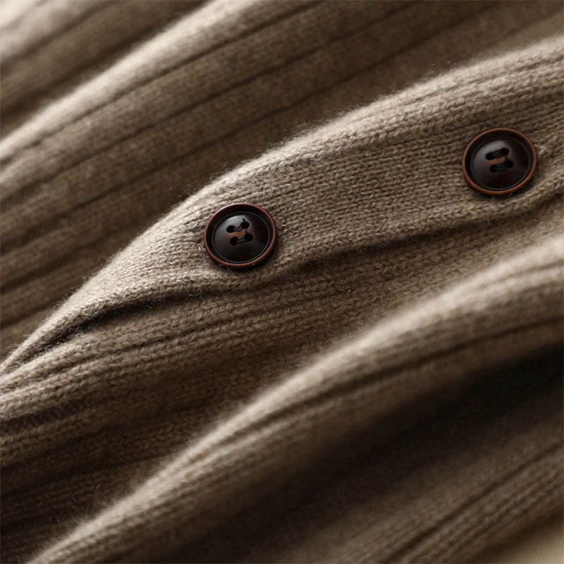 Осень зима сексуальные шикарные юбки карандаш юбка на пуговицах из 100% чистого