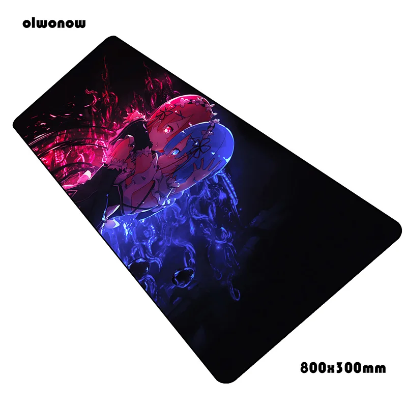 Аниме Коврик для мыши с девушкой 3d коврик для мыши notbook компьютерный коврик для мыши игровой коврик для ПК геймерский ноутбук 80x30 см коврики для мыши