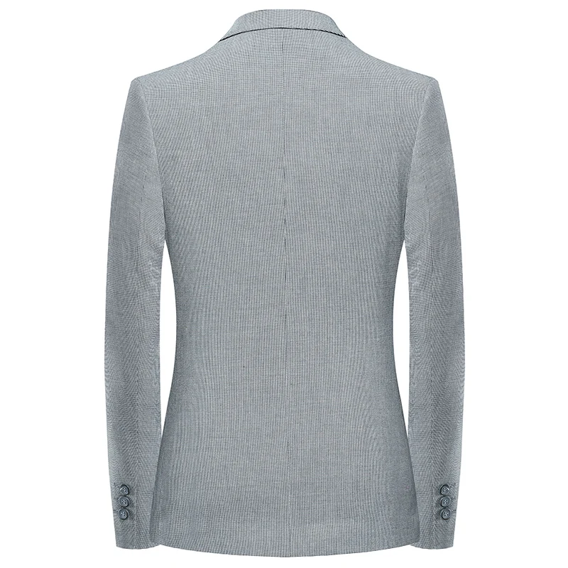 

JZ CHIEF Men Blazers 2019 Spring Men Casual Blazer Solid Color Slim Fit Blazer Jacket Anti-wrinkle Business Suit Jacket Beige