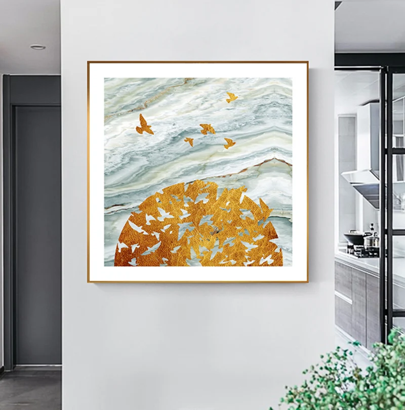 (No Framed) Modern abstract series Custom Canvas Print On Printing Wall Pictures Home Decoration 12YM-198 | Дом и сад
