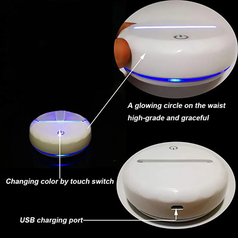 Хрустальные Светодиодный ные лампы 2018 фарфоровая основа футбольный стиль 3D