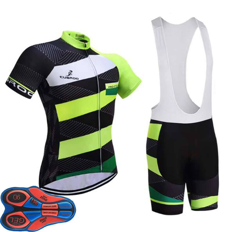 Флуоресцентная Ropa Ciclismo MTB велосипедная рубашка Джерси набор с коротким рукавом