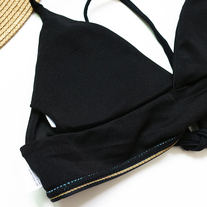 PLAVKY costumi da bagno donna, женский сексуальный комплект бикини, пуш-ап, купальник с рисунком, бикини с бахромой, пляжный купальник, женские купальники