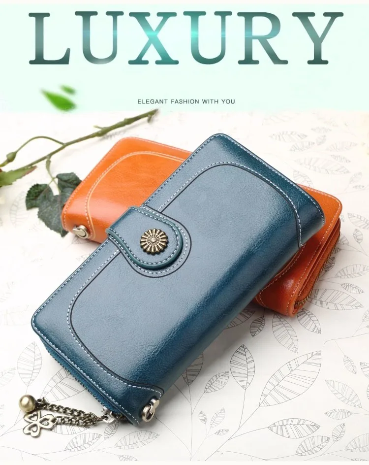 Новинка, женский клатч, кошелек из спилка, женские кошельки, Женский Длинный кошелек, Женский кошелек на молнии, большой кошелек для монет, сумка для телефона, кошелек