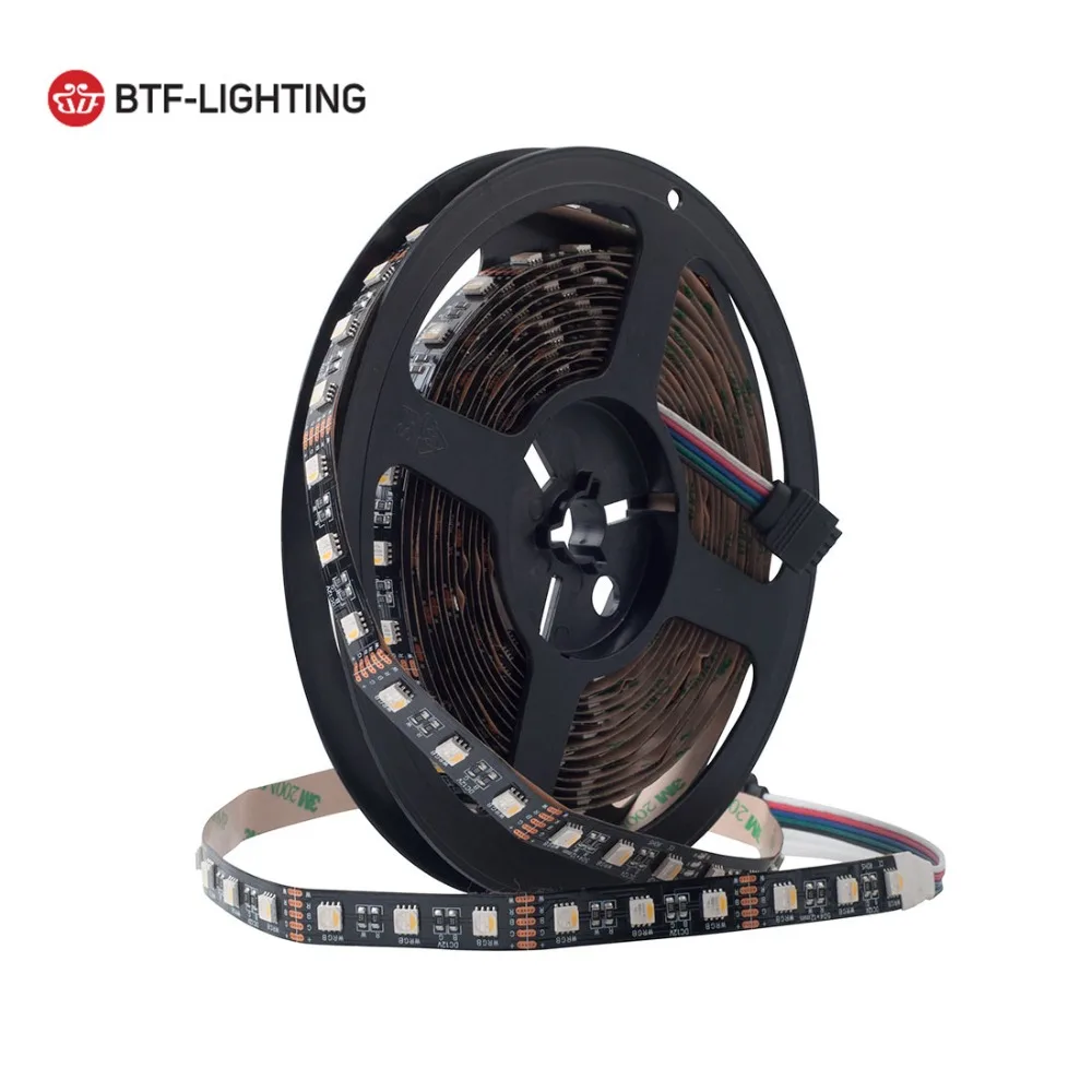5 м 5050 RGBW 4 в 1 RGB + белый светодиодные ленты DC12V смешанные Цвет 60 Светодиодный s/M