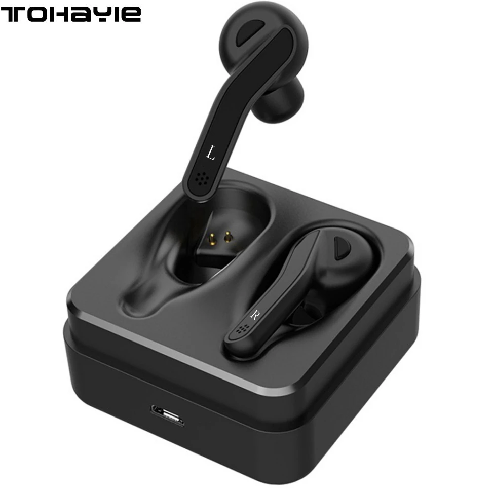 Bluetooth 5 0 настоящая беспроводная гарнитура TWS музыкальные наушники мини