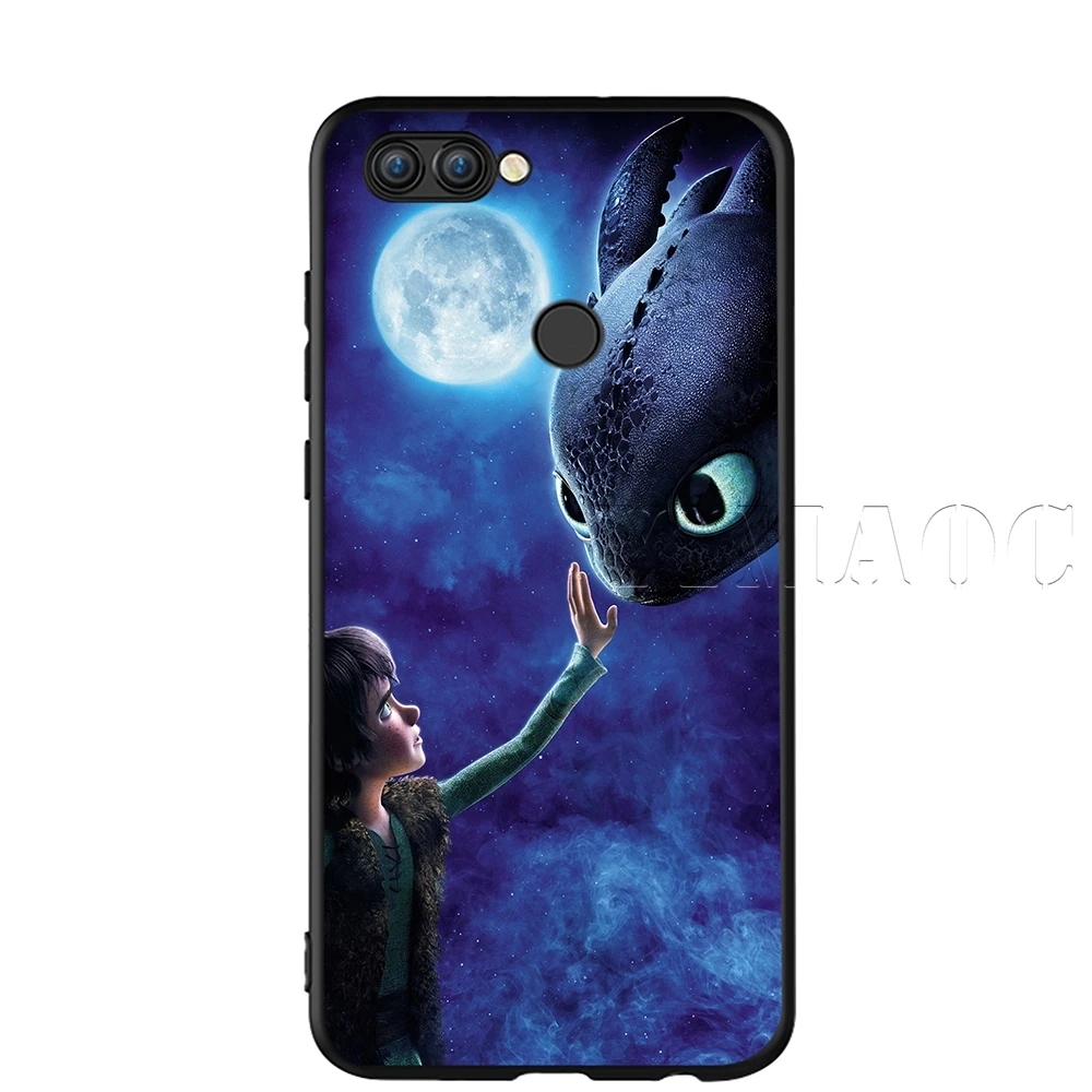 4 Yimaoc Беззубик поезд дракона чехол для huawei Коврики 30 20 Honor Y7 7a 7c 8c 8x9 10 Nova 3i 3 Lite рro Y6 P30 P smart - Color: 4