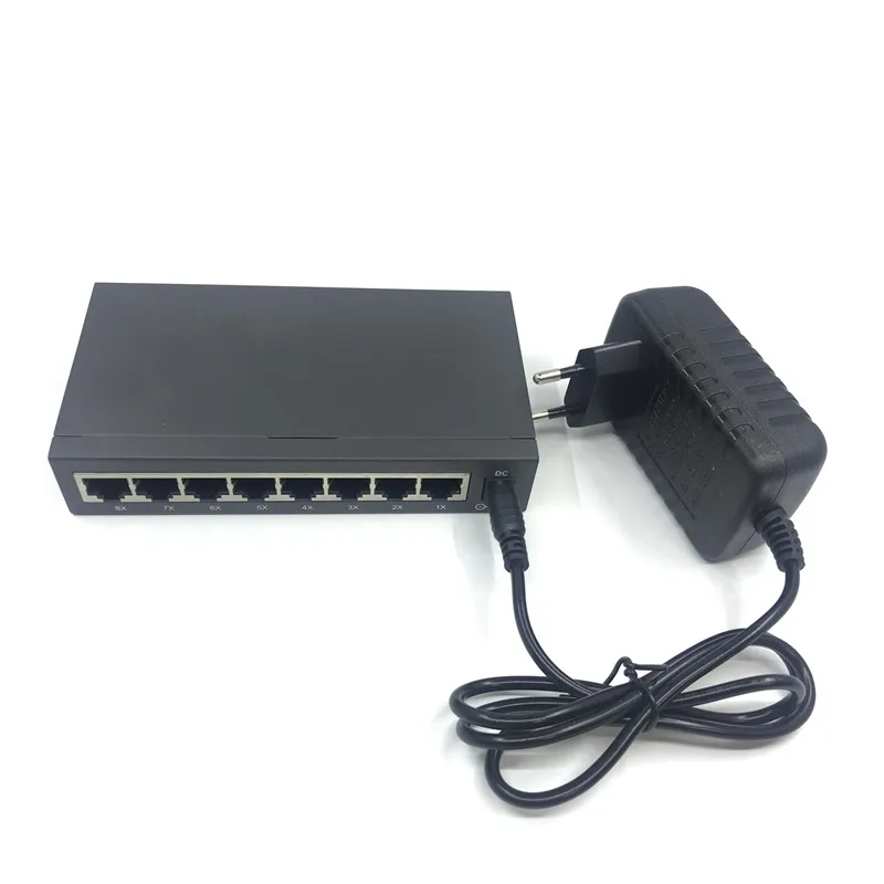 12V24v8 порт обратное POE Питание переключатель источник Питания Беспроводная маршрутизация ap Haikang сетевая камера изоляция защита от молнии два источника питания