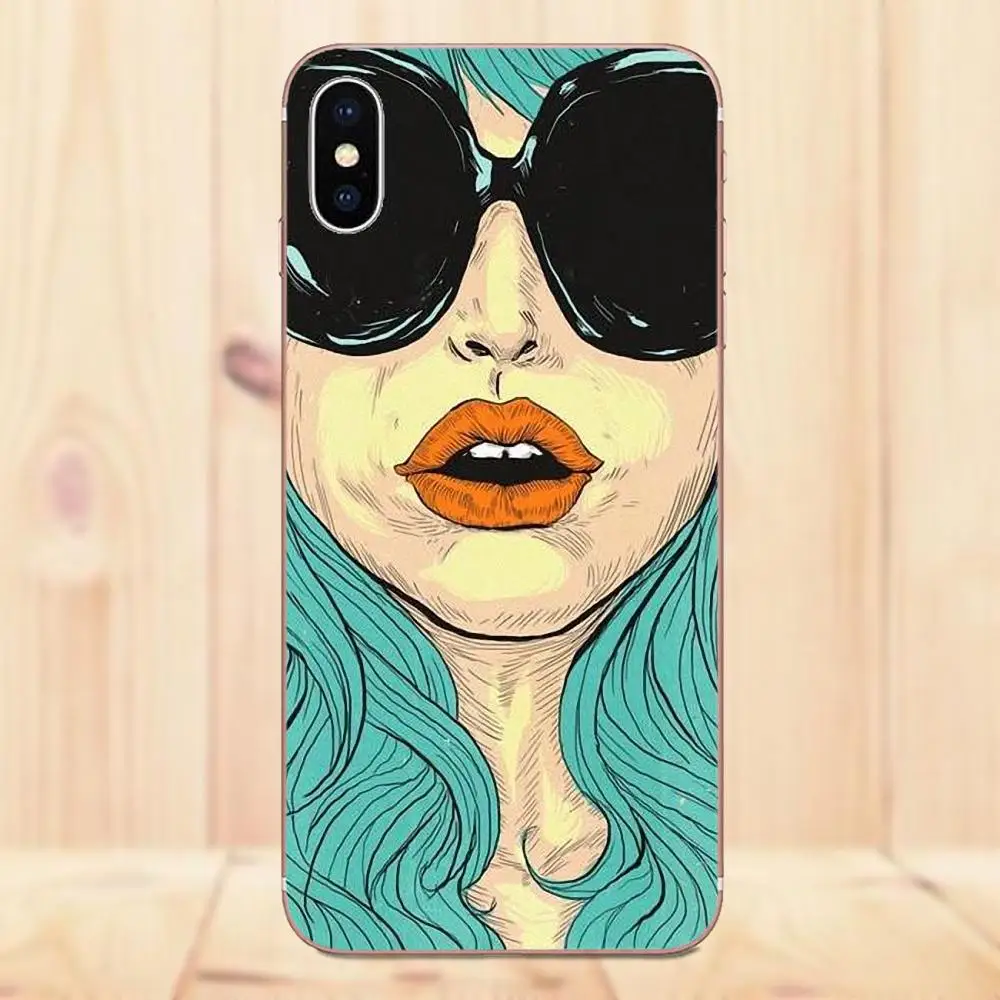Специально для Huawei Honor 4C 5A 5X 6A 6C 6X 7X 9 V8 V10 Mate 7 8 10 P9 P20 Pro Lite Play Fashion Red Hair Crying Comic Girl |