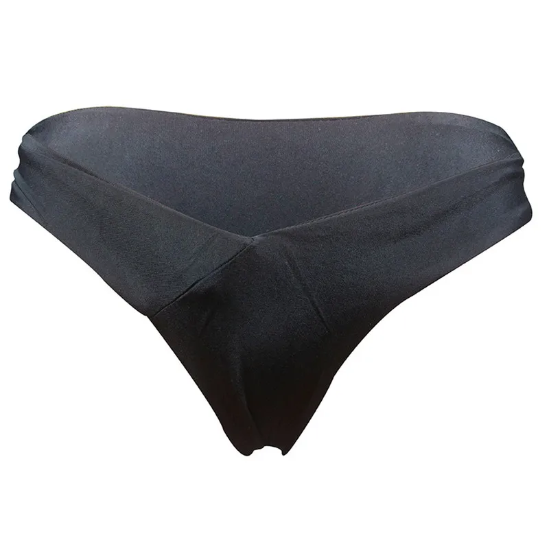 Black bottom Комплект бикини В Форма пикантные женские Купальные костюмы Для женщин Плавание Трусики для женщин и повязки бикини пуш-ап танкини Монокини УКОРОЧЕННЫЙ ТОП купальник купальники больших размеров - Цвет: Black bottom