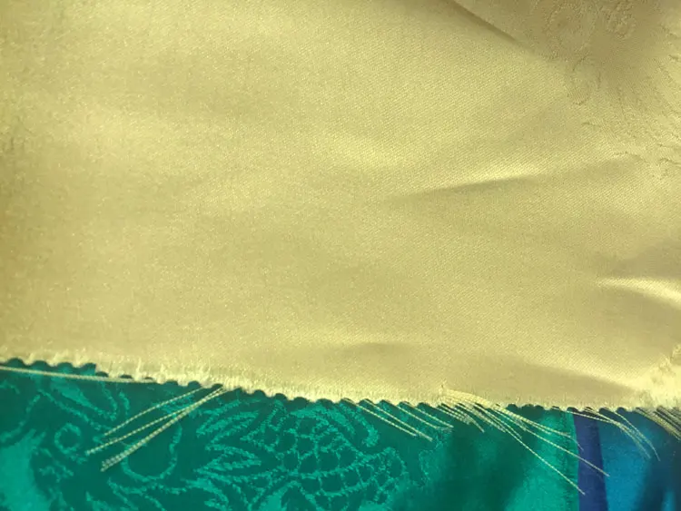 Шелк парча жаккардовая ткань Аутентичные красивые платья cheongsam ткани