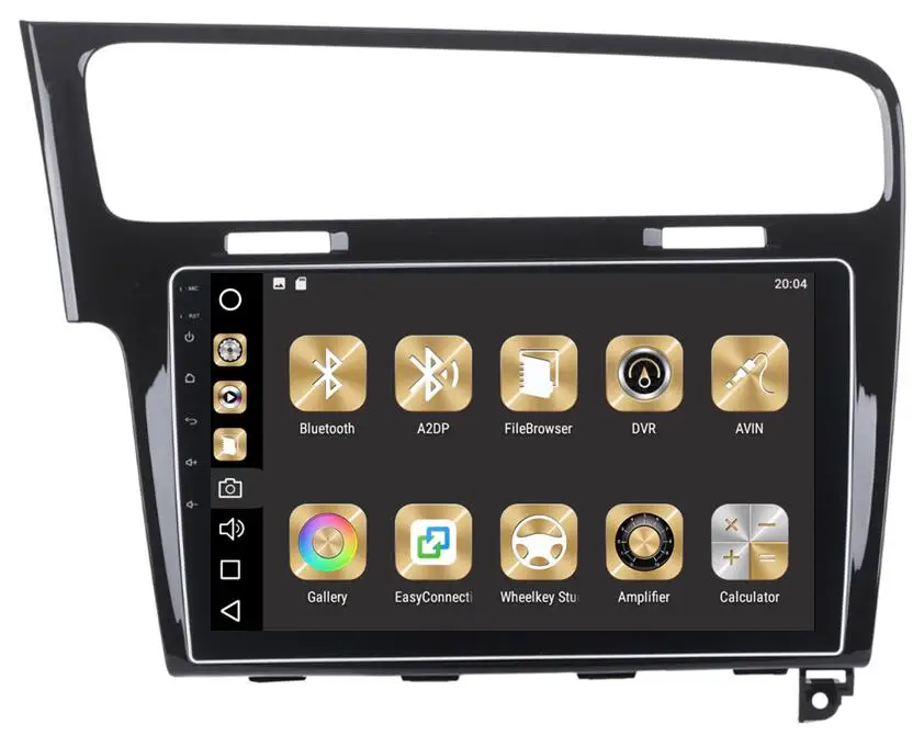 Carplay 4 Гб RAM 64G 8 ядерный 10 2 дюймов Android автомобильный dvd проигрыватель с Gps для VW Golf7
