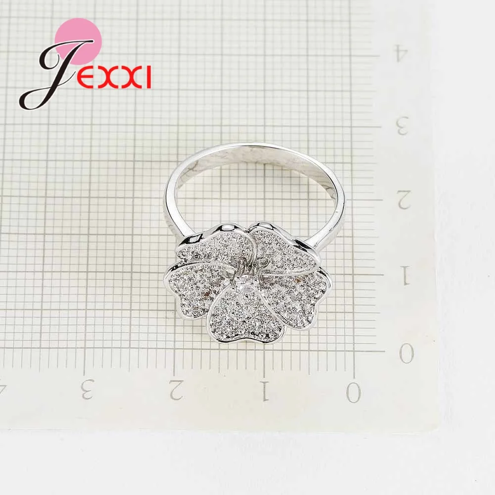 Обручальное кольцо для женщин обручальное с цирконием из стерлингового серебра