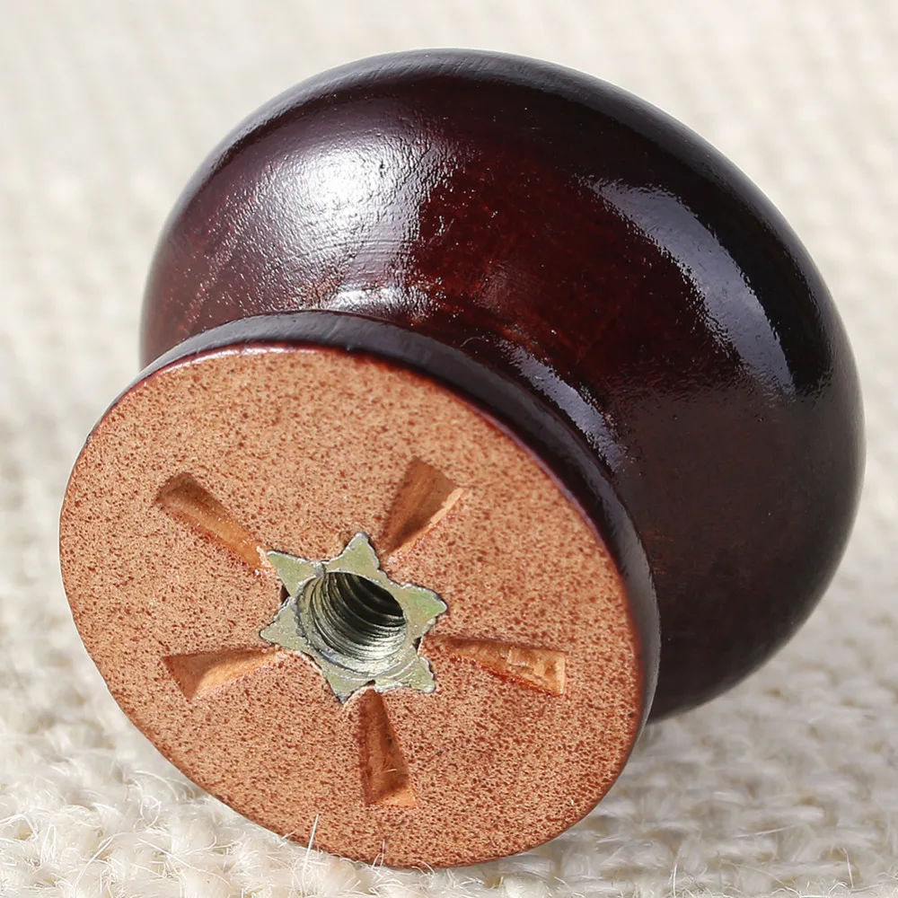 Деревянная Дверь Ящика ручки Круг Дизайн Древесины Тянуть Ручки Комод 10