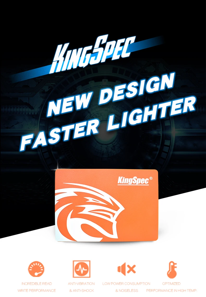 Kingspec 2," SSD 128 ГБ 256 ГБ 512 ГБ Внутренний твердотельный SSD HDD жесткий диск ssd SATA III ssd накопитель для ПК/ноутбука/рабочего стола