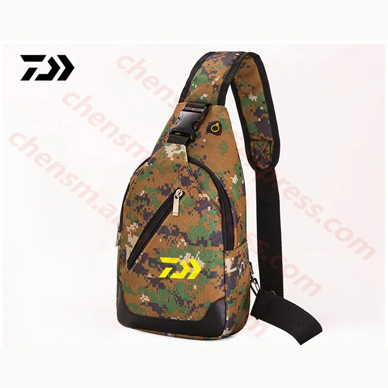 Сумка на плечо DAIWA мужская с защитой от кражи саквояж кросс боди для рыбалки