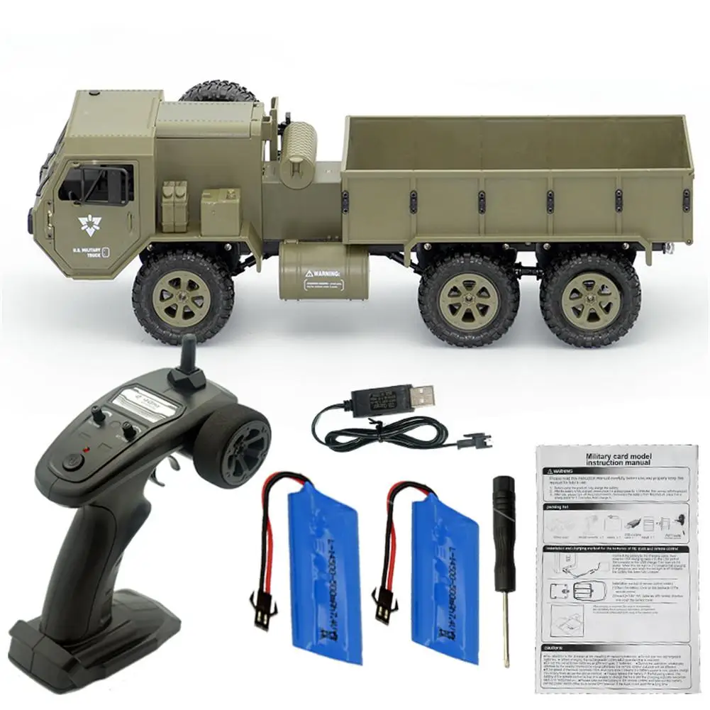 RCtown Fayee FY004A 1/16 2,4 г 6WD Rc автомобиль пропорциональный контроль армии США Грузовик RTR модель игрушки