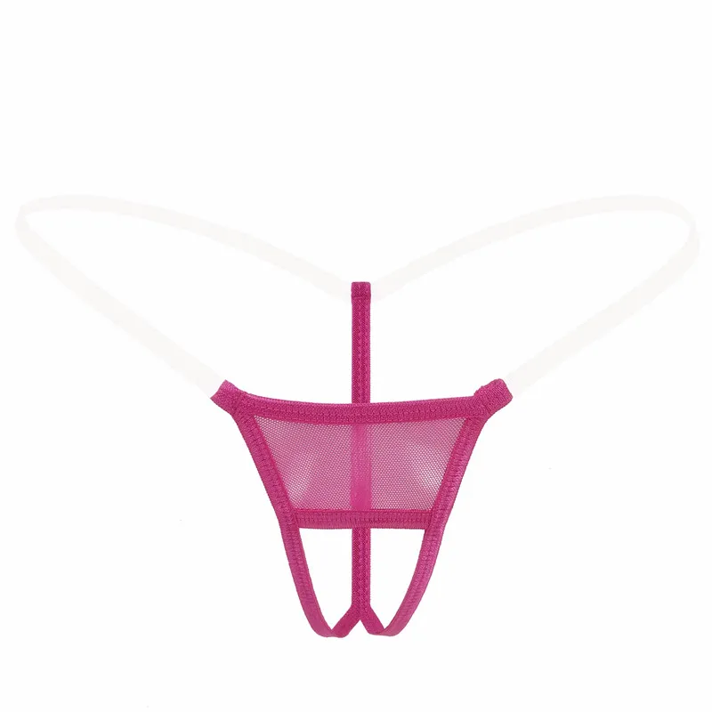 Женские невидимые g стринги бесшовные мини микро бикини трусики танга без