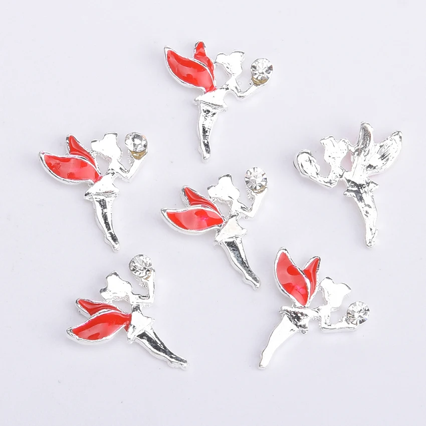 10 шт., феи pedras para unha, кристаллы nailart, блеск, серебряный тон, опал, камень, 3d украшения для ногтей, для украшения ногтей Y212~ 219
