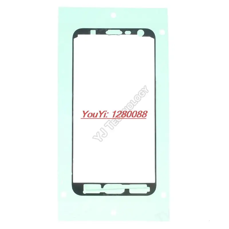 

10 pieces/lot Front Housing Frame Adhesive Sticker for Samsung Galaxy J7 J700