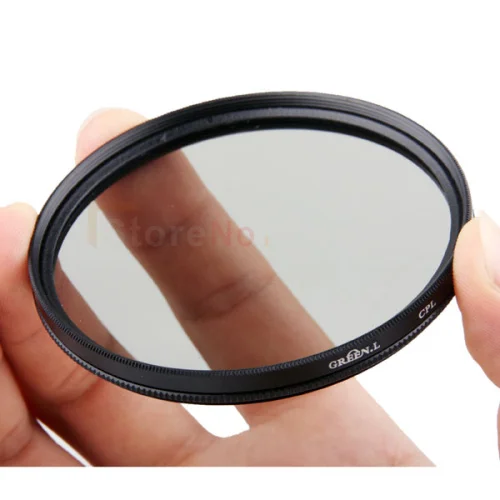 58 мм зеленый. L Cpl фильтр Защитная крышка объектива для камеры Fujifilm X T10 с 16 50 или 18 55