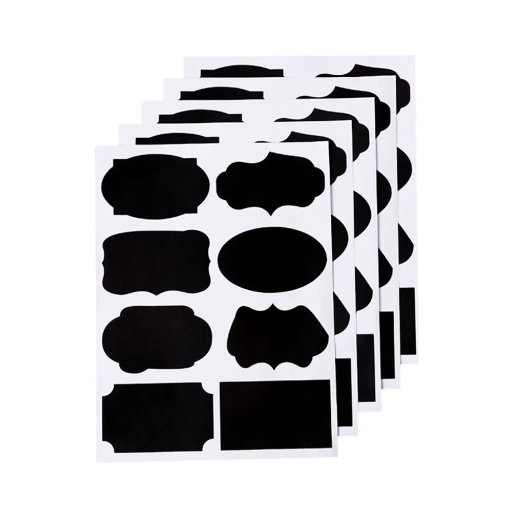 40 шт. пустая наклейка для доски дома кухни бутылка банок чашки декоративные бирки