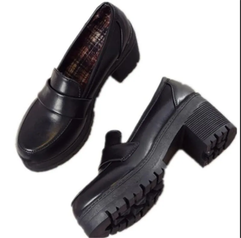 Аниме japones amor vivo sol Cosplay zapatos Takami Chika ninas JK Aqours uniforme escolar A480|Туфли| |