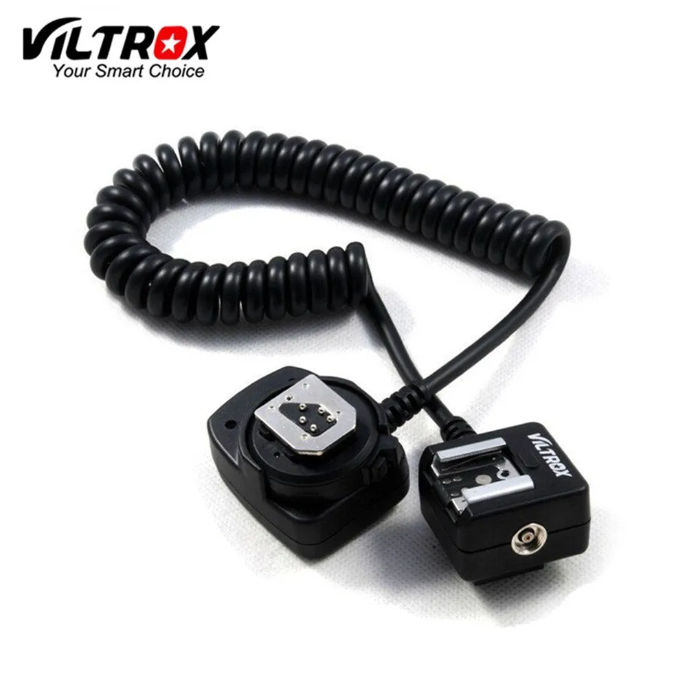 Viltrox OC E3 1 м ttl Off Камера Flash Горячий башмак кабель синхронизации Шнур для Canon 1200D 750D