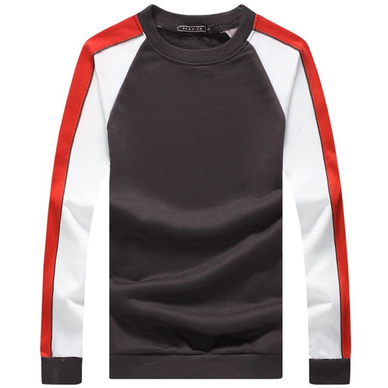 Толстовка мужская в полоску с круглым вырезом большие размеры 4XL|men tracksuit|sweatshirt