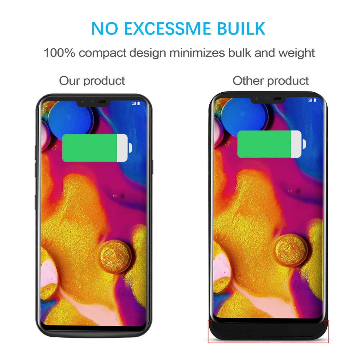Для LG V40 ThinQ Батарея Зарядное устройство чехол 5200 мАч Внешняя батарея резервного Мощность банка защитный чехол для телефона для LG V40 ThinQ чехол