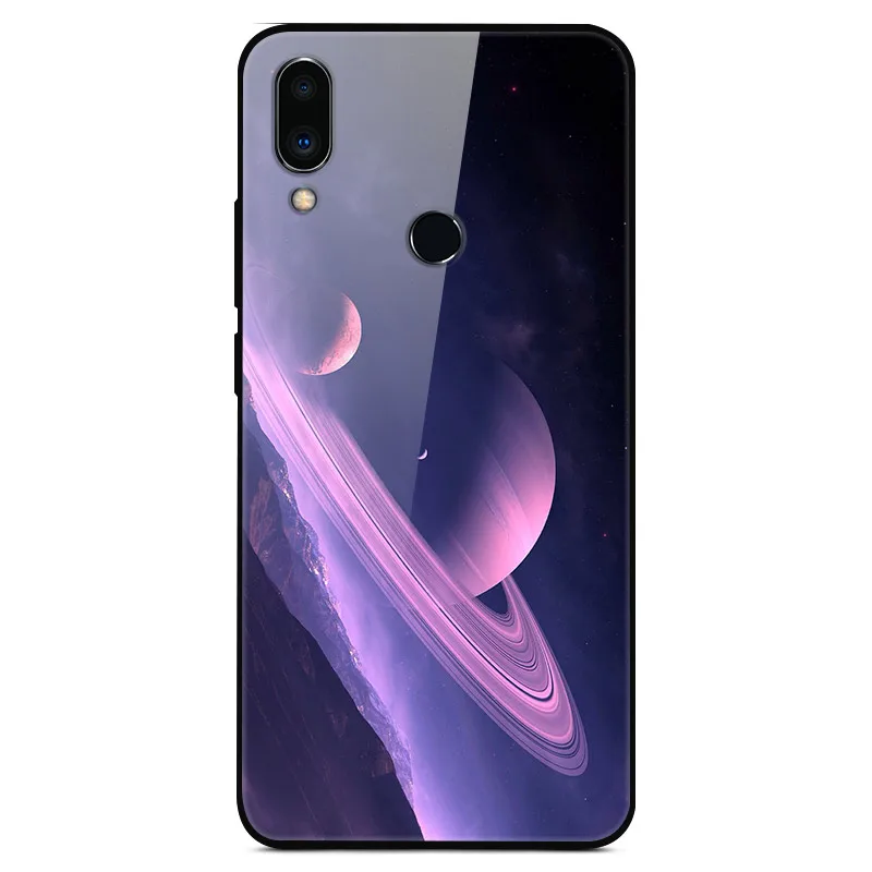 13 Для Meizu Note 9 чехол из закаленного стекла с изображением планеты космос, чехол из стекла для Meizu M9 Note 9 Note9 Funda, чехол для телефона M9Note - Цвет: 13
