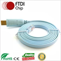 72 3383 01 6ft ftdi console kable for cisco h3c hp arba 9306 huawei router rollover console cable