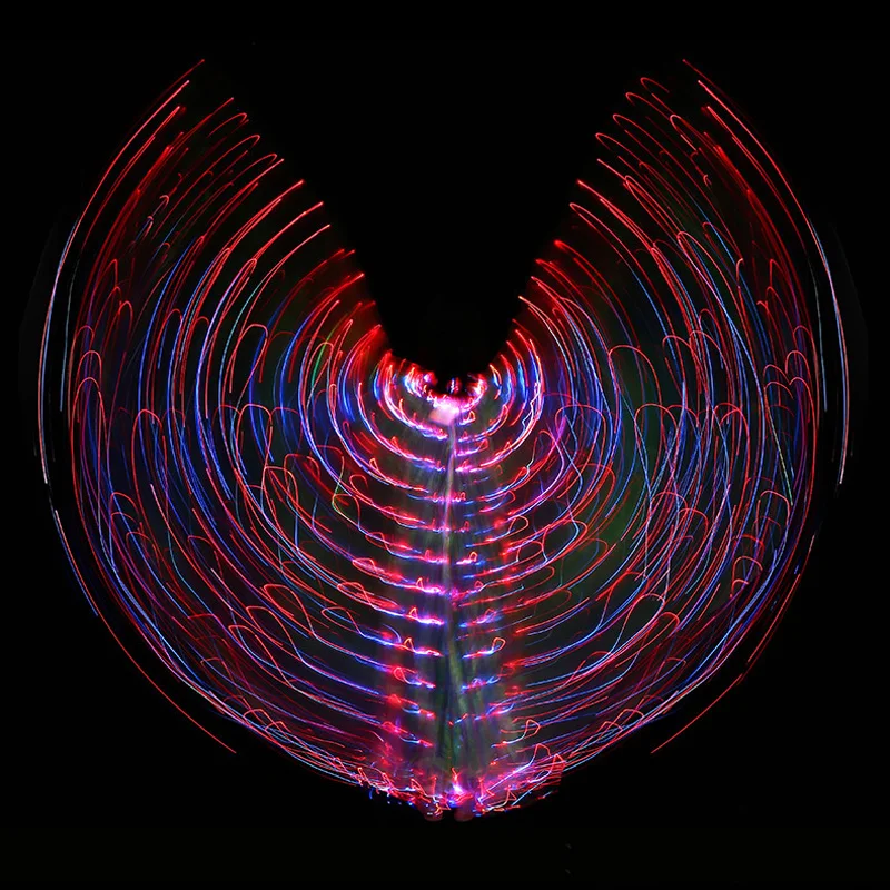 Женский костюм из оптоволокна крылья для египетского танца живота Isis индийского