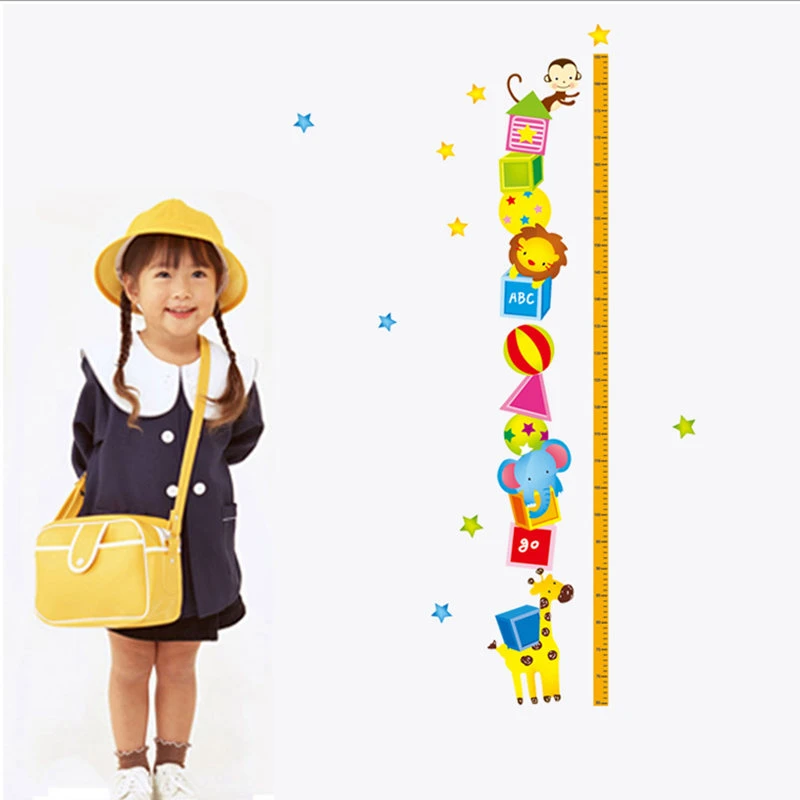 ростомер стены стикеры для детей номеров наклейки детские на стену детская
