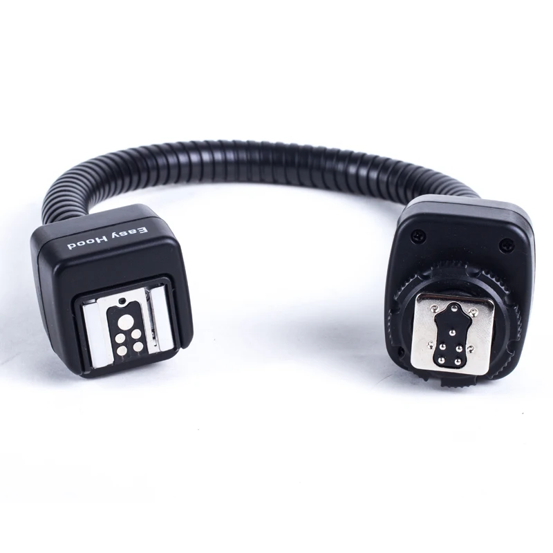 Легкая бленда E TTL шнура для обуви камеры с безопасным замком Canon Nikon DSLR Камеры Flash