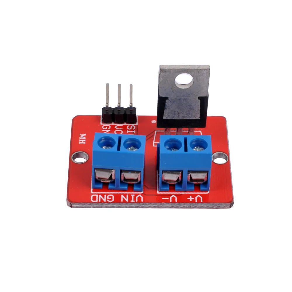 5 шт. 0 24 в топ Mosfet Кнопка IRF520 драйвер MOS модуль для Arduino MCU ARM Raspberry pi #