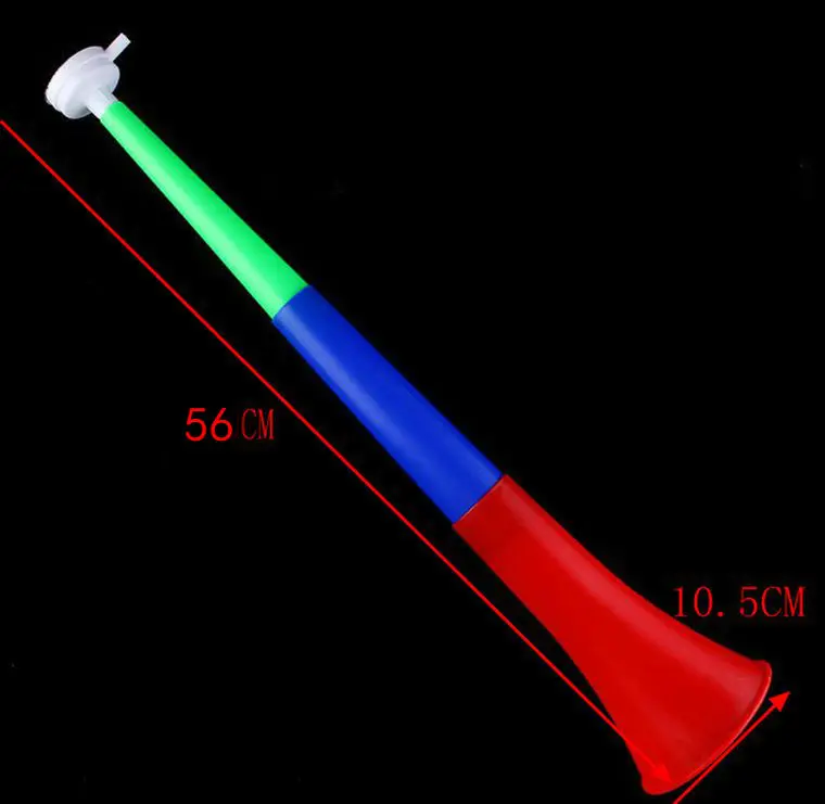 Высокое качество! 2 шт./лот 60 см world Long VUVUZELA Футбол вентилятор приветствия рога футбол Труба Громкоговоритель