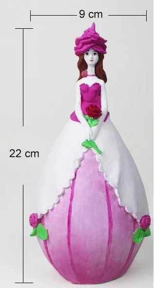 Принцесса ангел Hanfu девушки украшения формы глина гипсовая форма ремесла diy гипсовые фигурки рождественские подарки 3D Аниме силиконовые формы - Цвет: L G