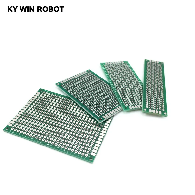 4 шт. 2x8 3x7 4x6 5x7 см двухсторонний медный Прототип pcb универсальная плата |