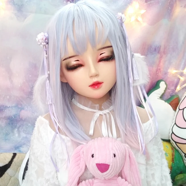 (Mian06) женский сладкий девушка Смола половина головы кигуруми BJD глаза Crossdress