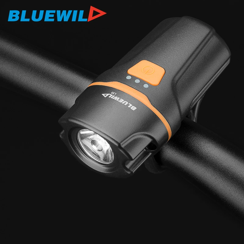 Новый оригинальный BLUEWILD L30 велосипедный передний светильник s USB перезаряжаемая