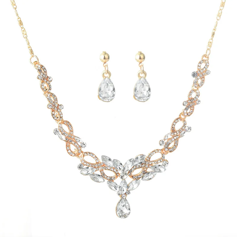 Заявление Цепочки и ожерелья s & хрустальные подвески серьги для Для женщин