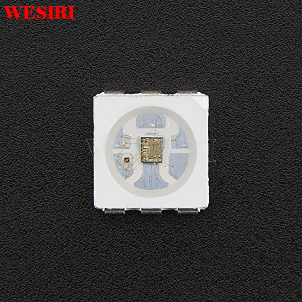 10 1000 шт. чипы APA102 светодиодов APA 102C SK9822 IC SMD 5050 RGB для светодиодных лент панели