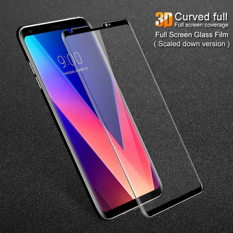 Для LG V30 Защитная пленка для экрана iMAK 3D полностью изогнутая защитная из